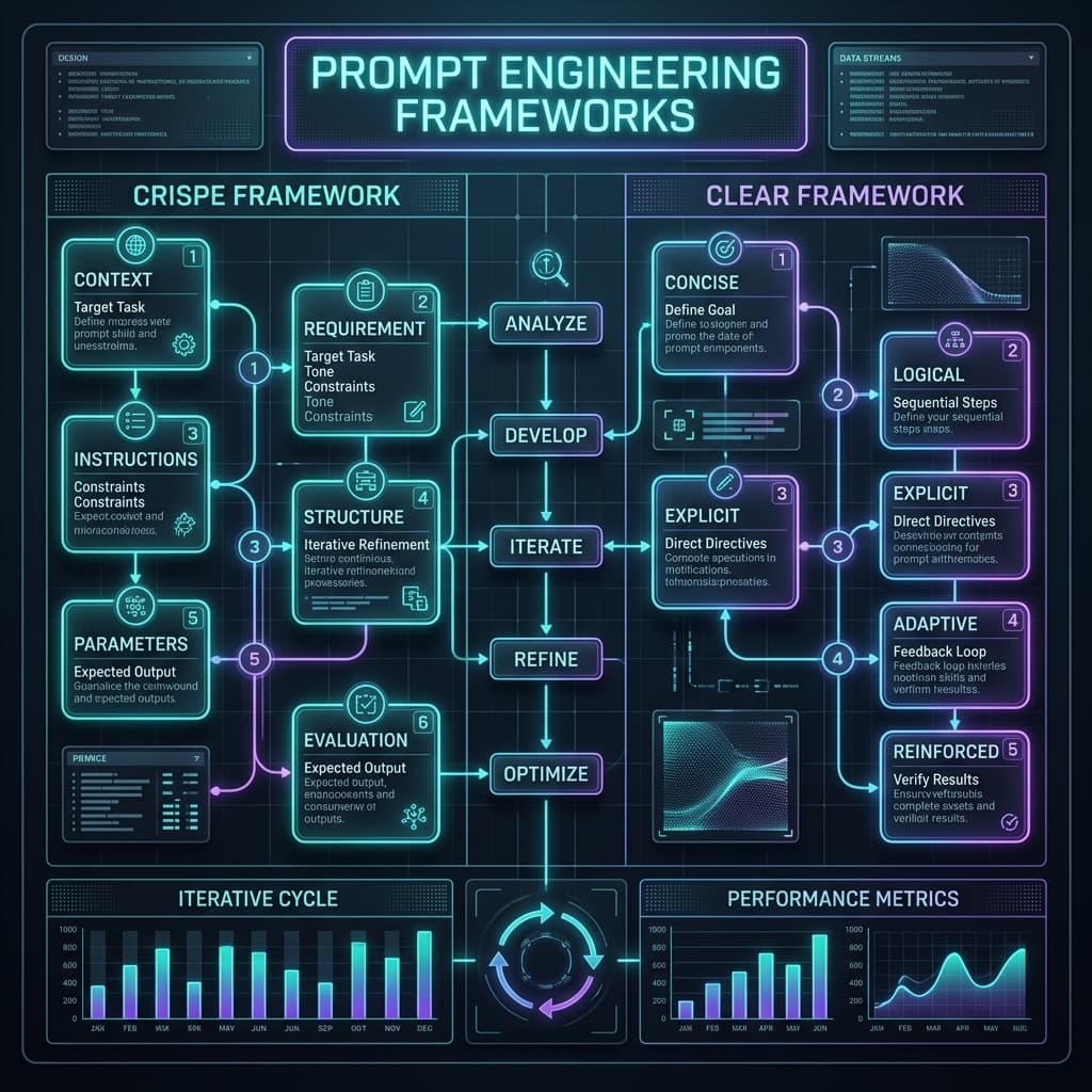 Prompt Engineering Guide: RTF, CRISPE, and COSTAR Frameworks Explained