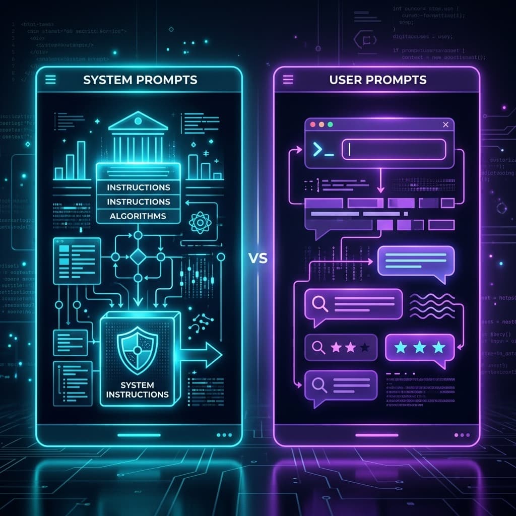 System Prompts vs. User Prompts: The Developer's Guide to AI Customization